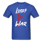 Lords For War T-Shirt - royal blue
