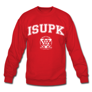 ISUPK Team Crewneck Sweatshirt - red
