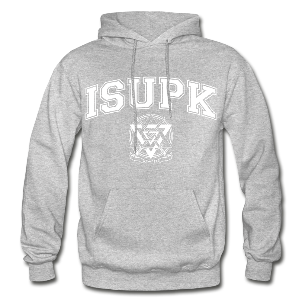 ISUPK Team Adult Hoodie - heather gray