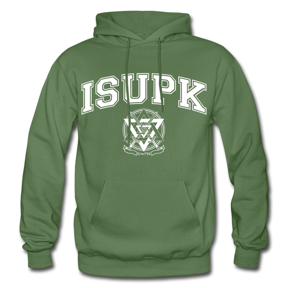 ISUPK Team Adult Hoodie - military green