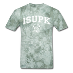 ISUPK Team T-Shirt - military green tie dye