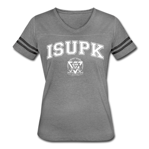 ISUPK Team Women’s Vintage Sport T-Shirt - heather gray/charcoal