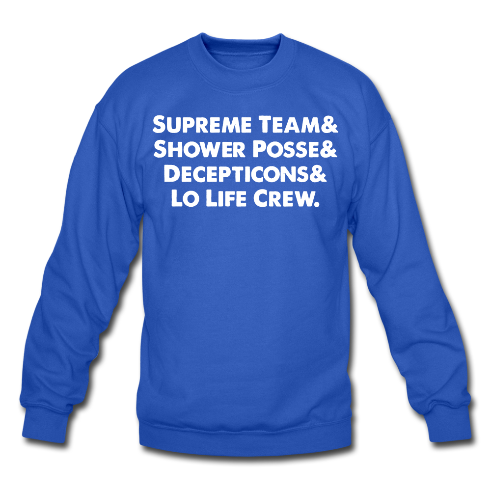 NY Teams Crewneck Sweatshirt - royal blue