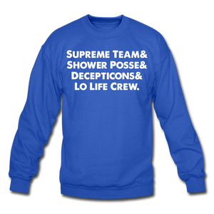 NY Teams Crewneck Sweatshirt - royal blue