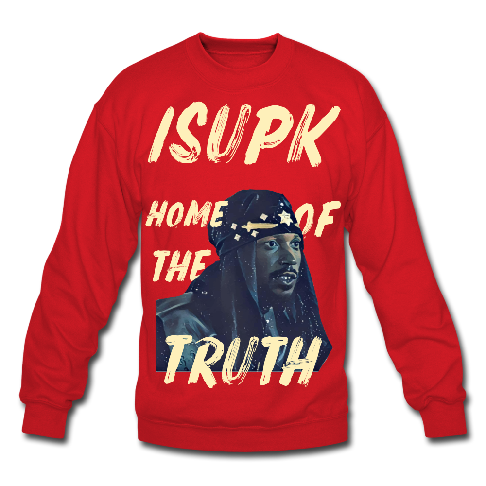 Home of the Truth Crewneck Sweatshirt - red