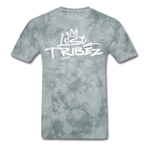 Lost Tribez T-Shirt - grey tie dye