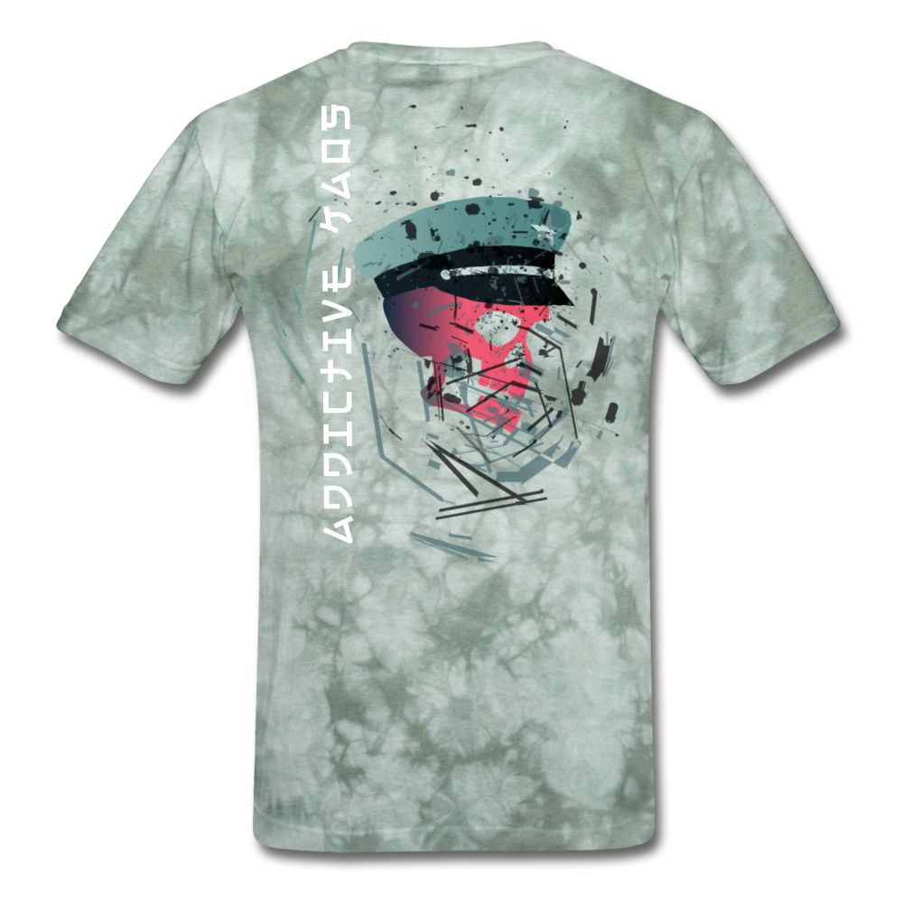 The General Confusion T-Shirt - military green tie dye