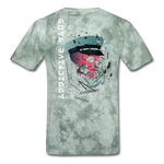 The General Confusion T-Shirt - military green tie dye