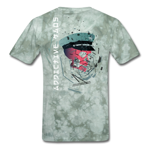 The General Confusion T-Shirt - military green tie dye