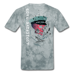 The General Confusion T-Shirt - grey tie dye