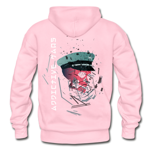 The General Confusion Adult Hoodie - light pink