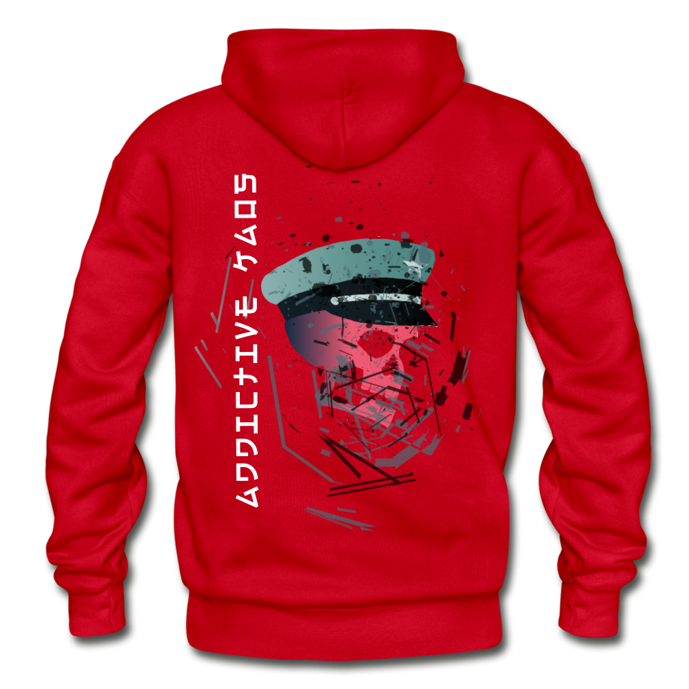 The General Confusion Adult Hoodie - red