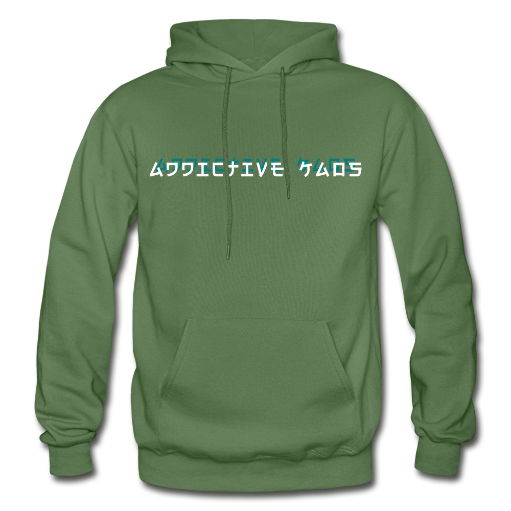 The General Confusion Adult Hoodie - military green