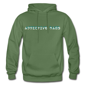 The General Confusion Adult Hoodie - military green