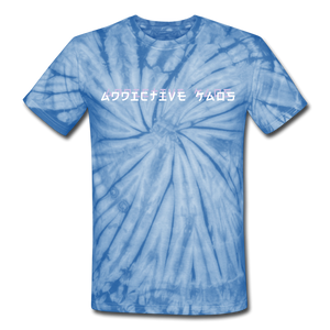 Sucker Tie Dye T-Shirt - spider baby blue