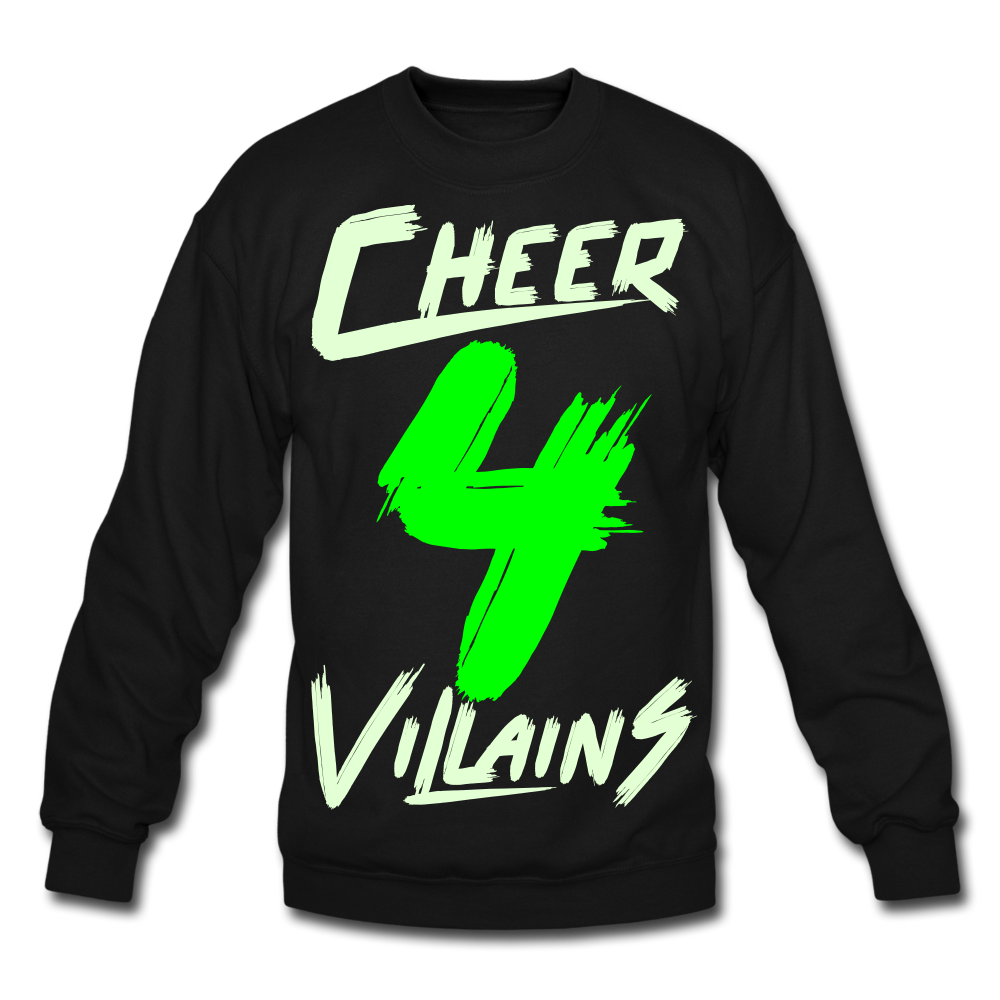 Villains Crewneck Sweatshirt - black