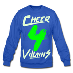 Villains Crewneck Sweatshirt - royal blue