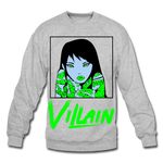 Shy Villain Crewneck Sweatshirt - heather gray