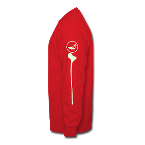 Shy Villain Crewneck Sweatshirt - red