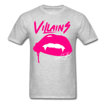 Villains  T-Shirt - heather gray