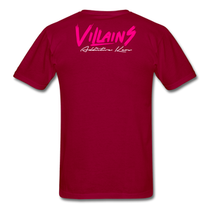 Villains  T-Shirt - dark red