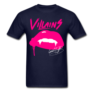 Villains  T-Shirt - navy