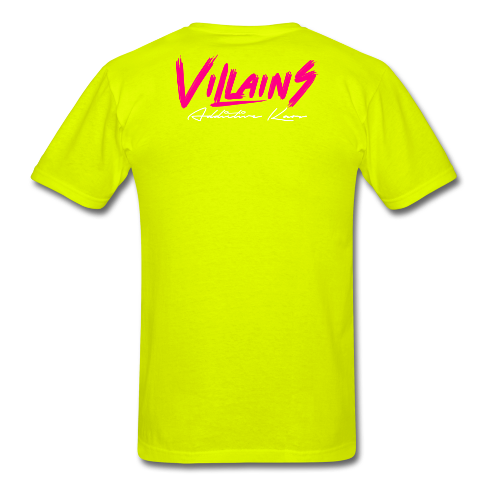 Villains  T-Shirt - safety green
