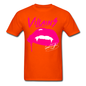 Villains  T-Shirt - orange