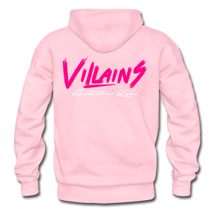 Villains Adult Hoodie - light pink