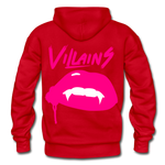 Villains (Alt) Adult Hoodie - red