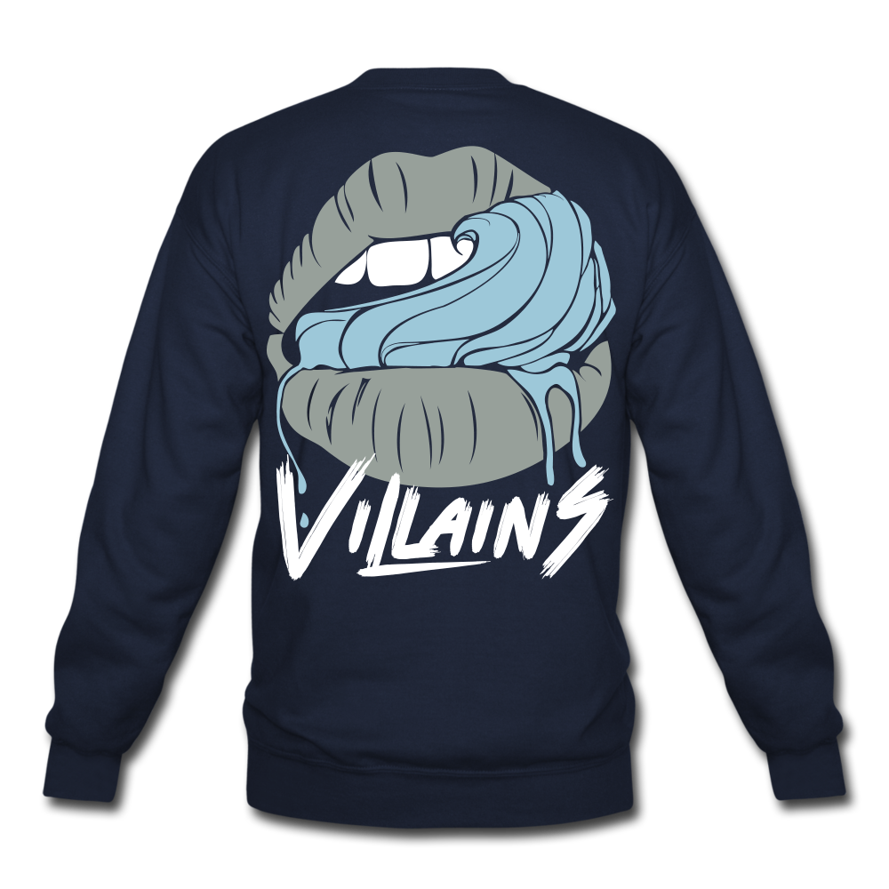 Villains Lust Crewneck Sweatshirt - navy
