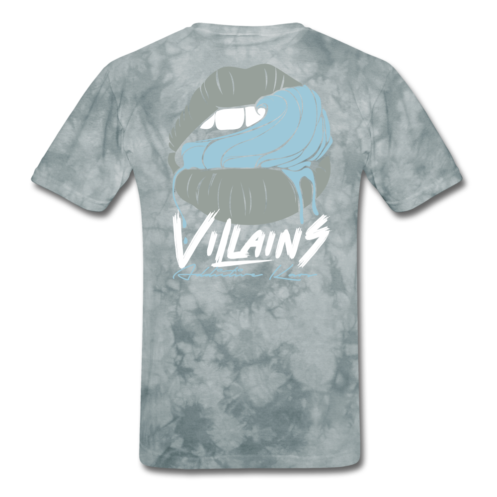 Villains Lust T-Shirt - grey tie dye