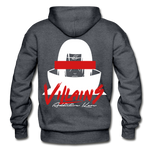 Villains Itachi Adult Hoodie - charcoal gray