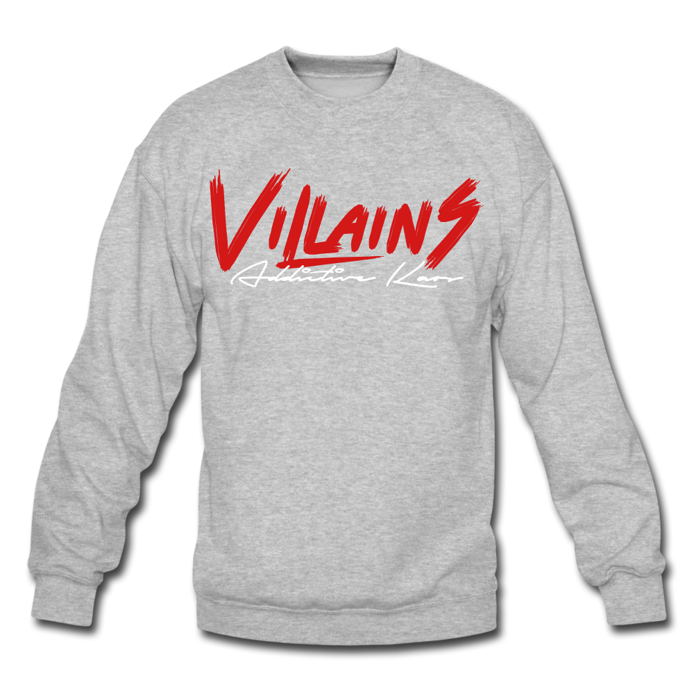 Villains Itachi Crewneck Sweatshirt - heather gray