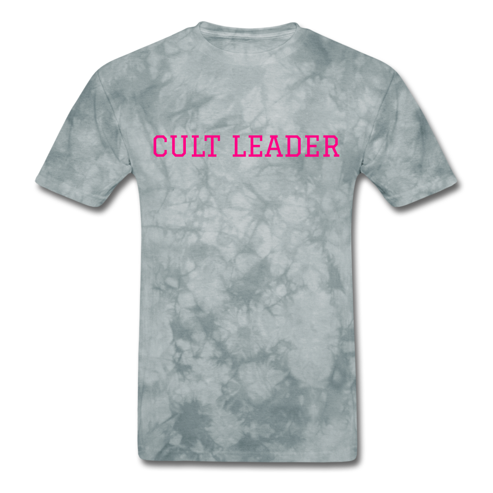 Cult Leader AK T-Shirt - grey tie dye