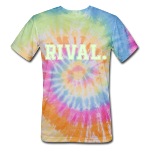 Rival. Tie Dye T-Shirt - rainbow