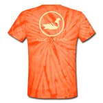 Villains Death Tie Dye T-Shirt - spider orange