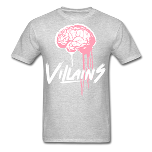 Villain Brain of opp T-Shirt - heather gray