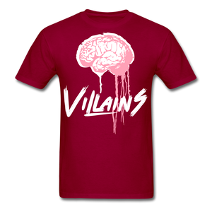 Villain Brain of opp T-Shirt - dark red