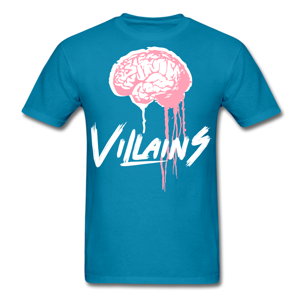 Villain Brain of opp T-Shirt - turquoise
