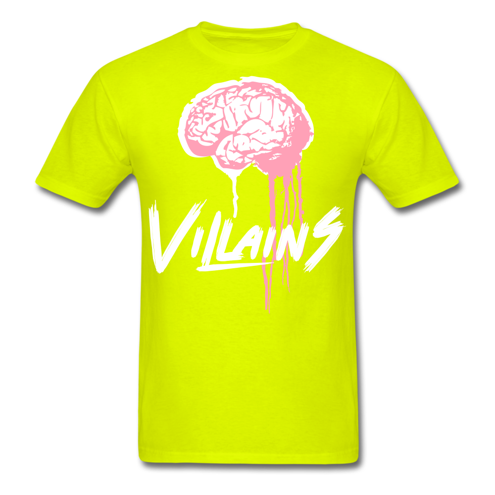 Villain Brain of opp T-Shirt - safety green