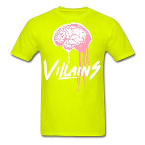 Villain Brain of opp T-Shirt - safety green