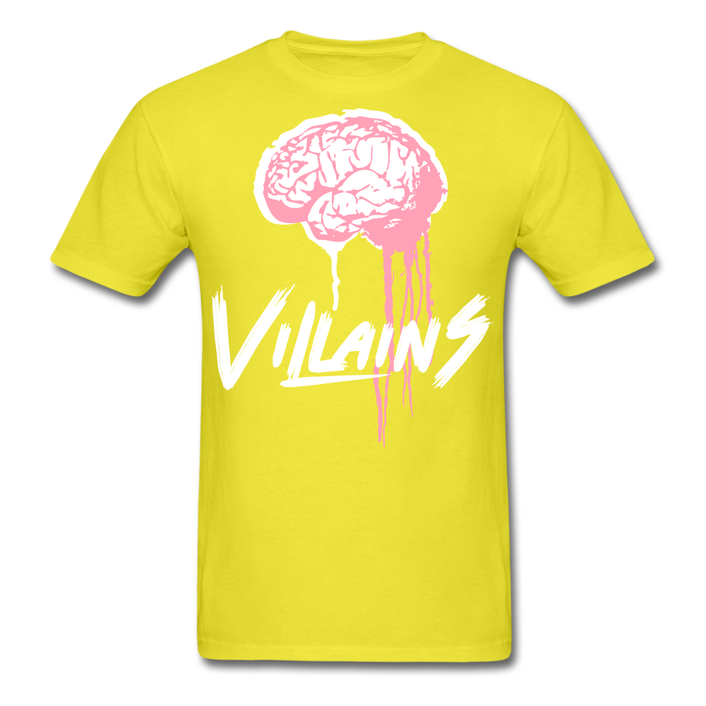 Villain Brain of opp T-Shirt - yellow