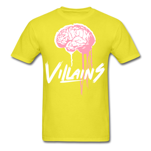 Villain Brain of opp T-Shirt - yellow