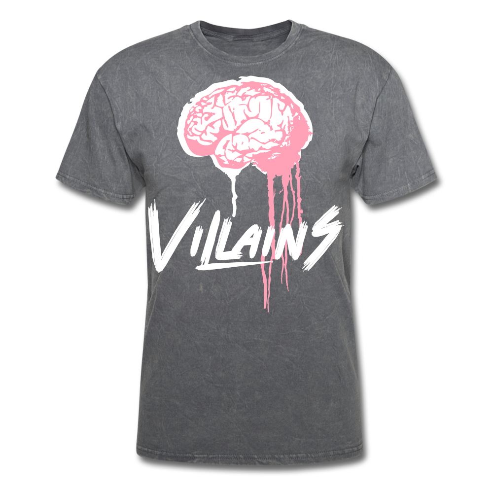 Villain Brain of opp T-Shirt - mineral charcoal gray