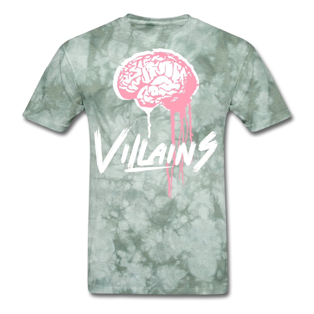 Villain Brain of opp T-Shirt - military green tie dye