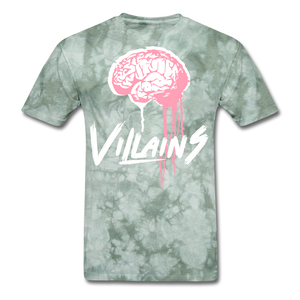 Villain Brain of opp T-Shirt - military green tie dye