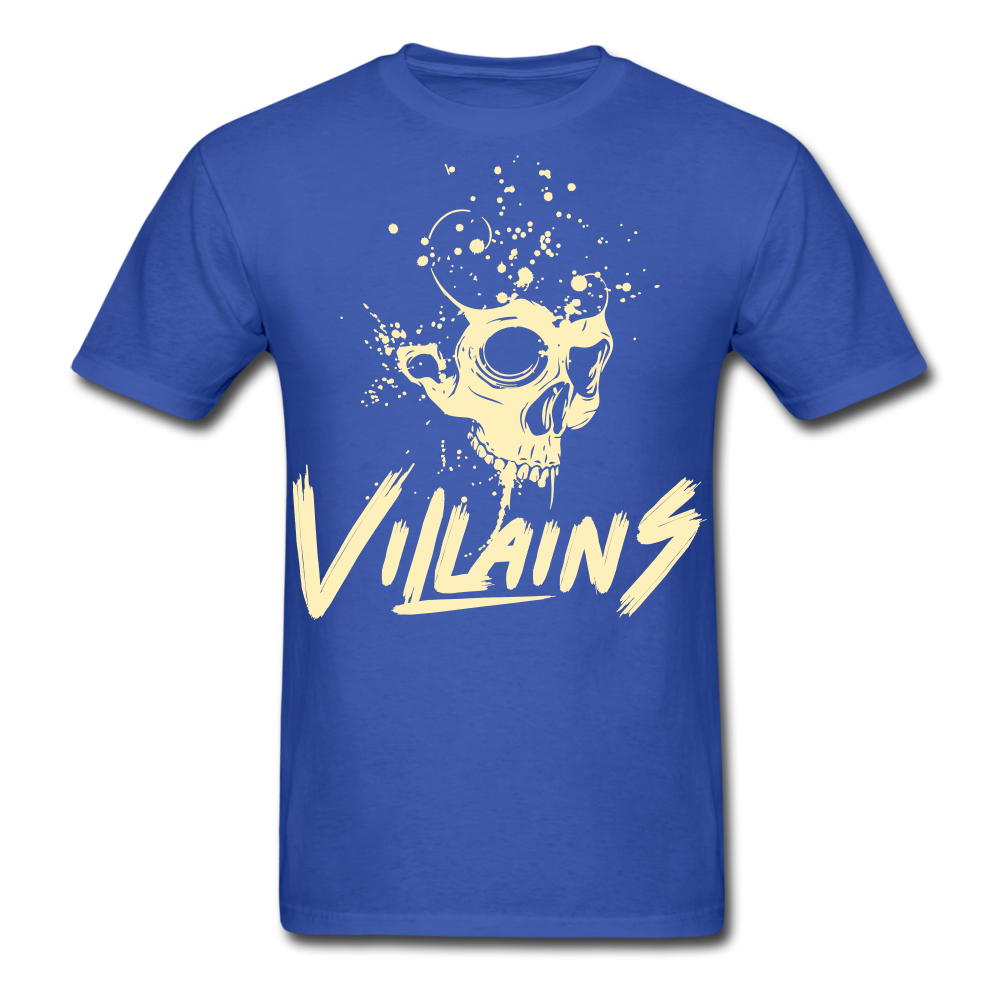 Villains Death T-Shirt - royal blue