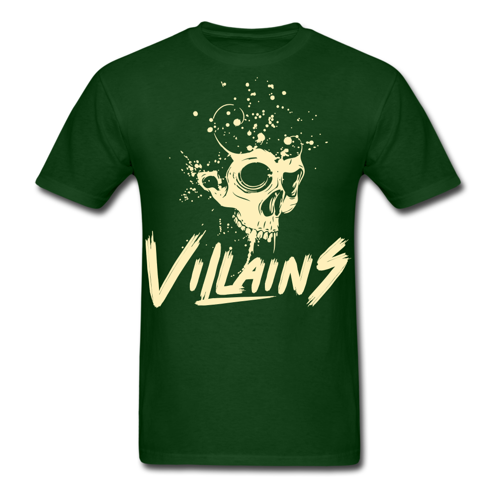 Villains Death T-Shirt - forest green