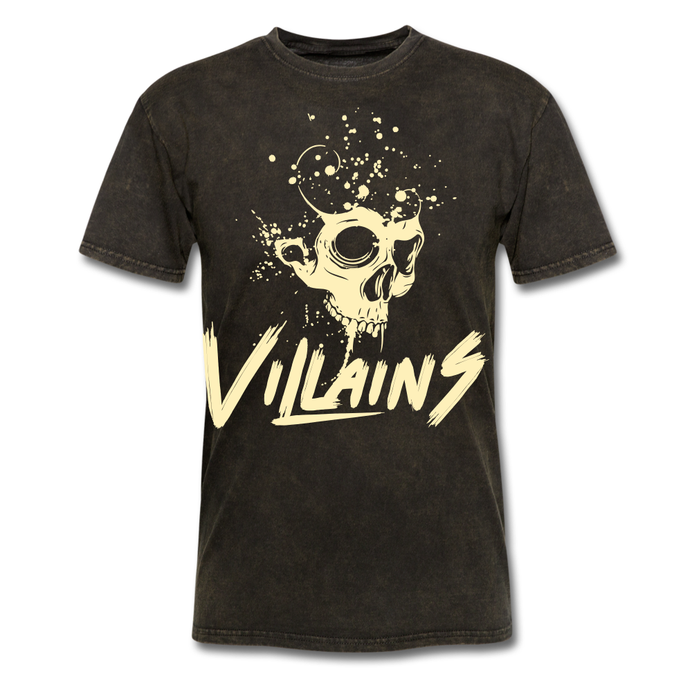 Villains Death T-Shirt - mineral black